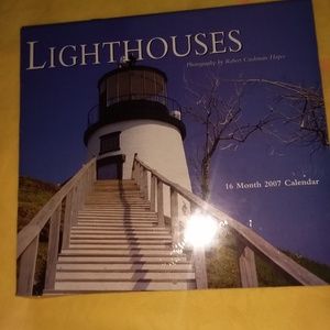 NEW LIGHT HOUSES 16 MONTH 2007 CALENDAR